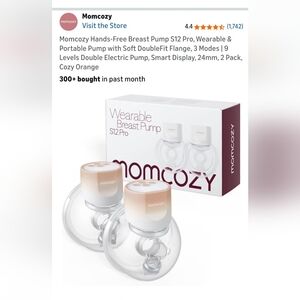 Wearable Breast Pump S12 Pro - Orange